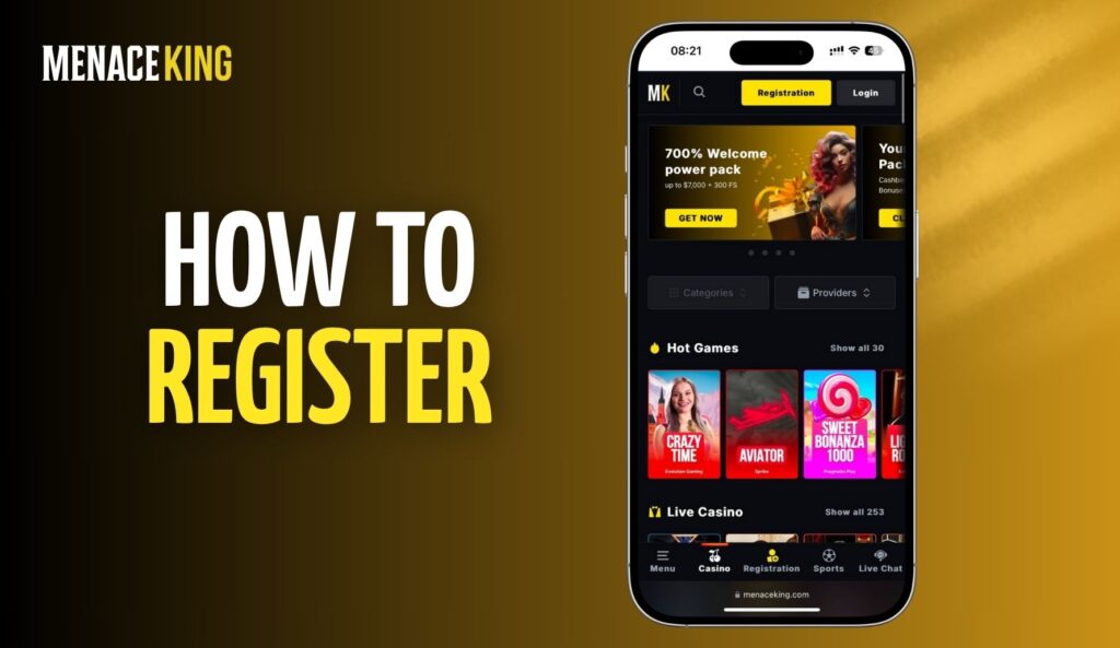 How to Register in the Application guide