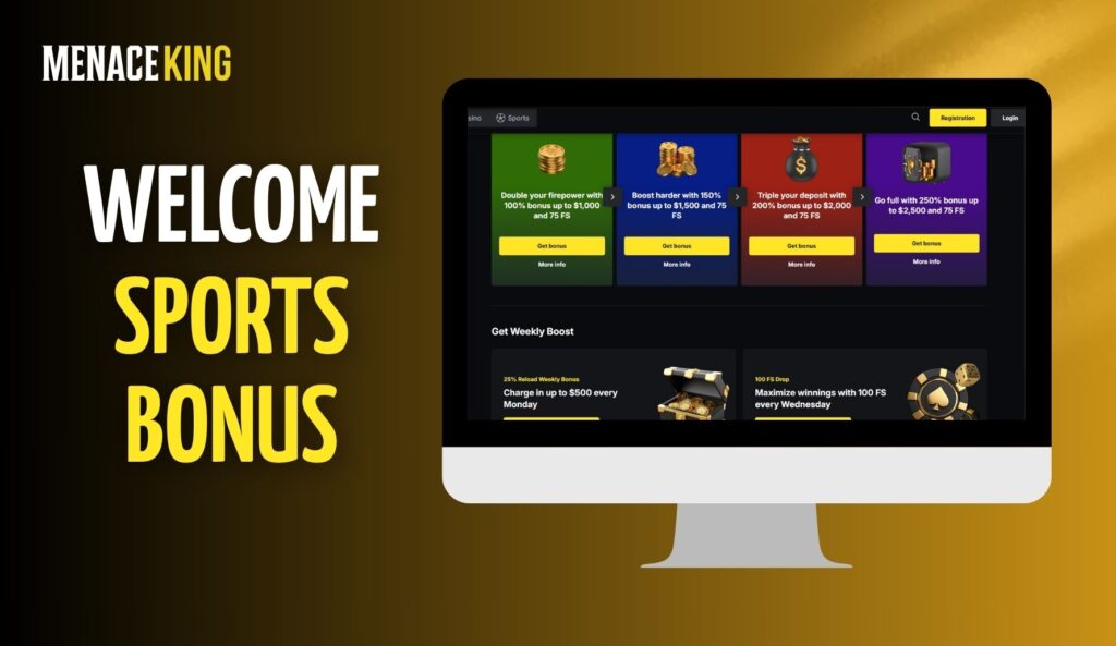 Welcome Sports Bonus MenaceKing India